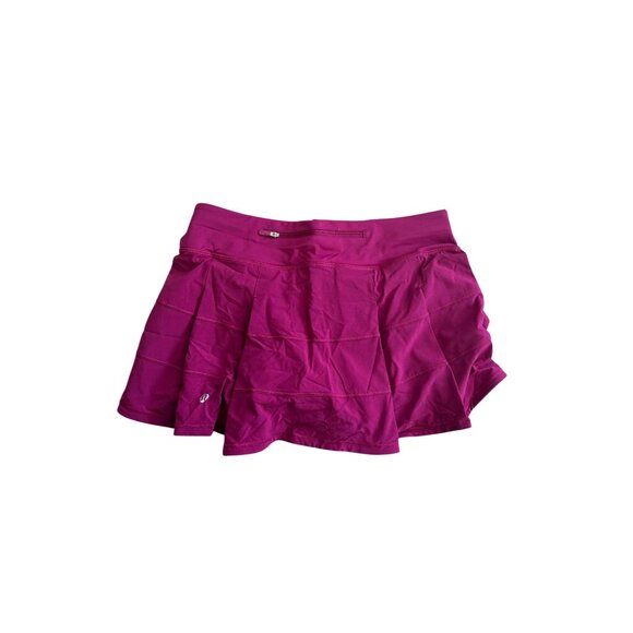 LULULEMON  Pace Rival MR Magenta Tennis Active Skort Size 6 NEW NWT - Picture 10 of 10